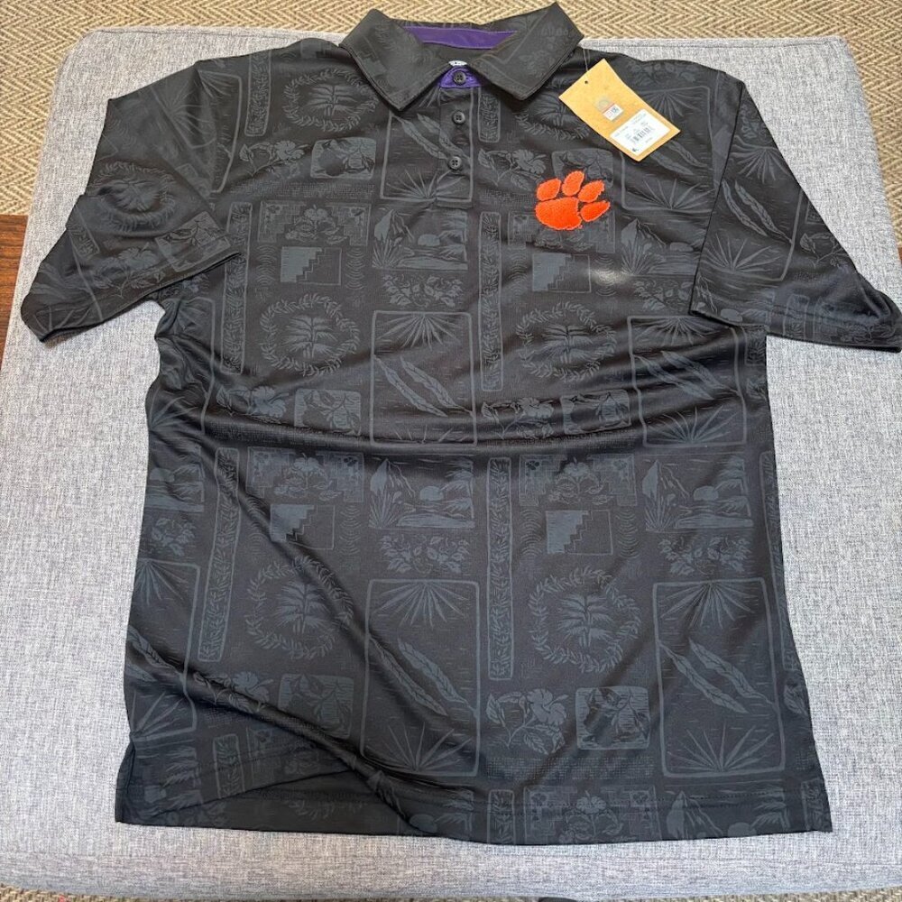 Men's Clemson Tigers Polo, Size Small (34-36)
